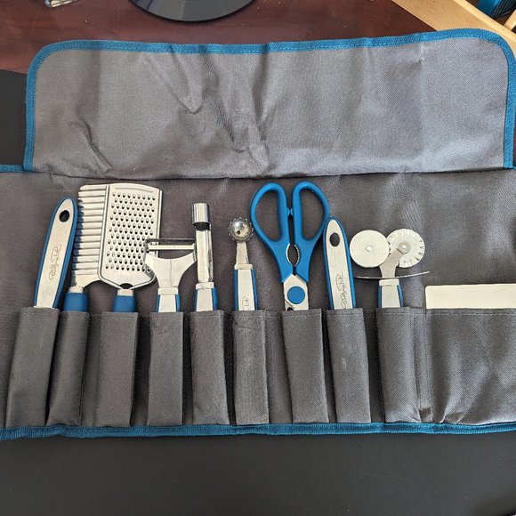 NEW - Wolfgang Puck 12-piece prep & garnish set (NBU/OBO) - Picture 2 of 4